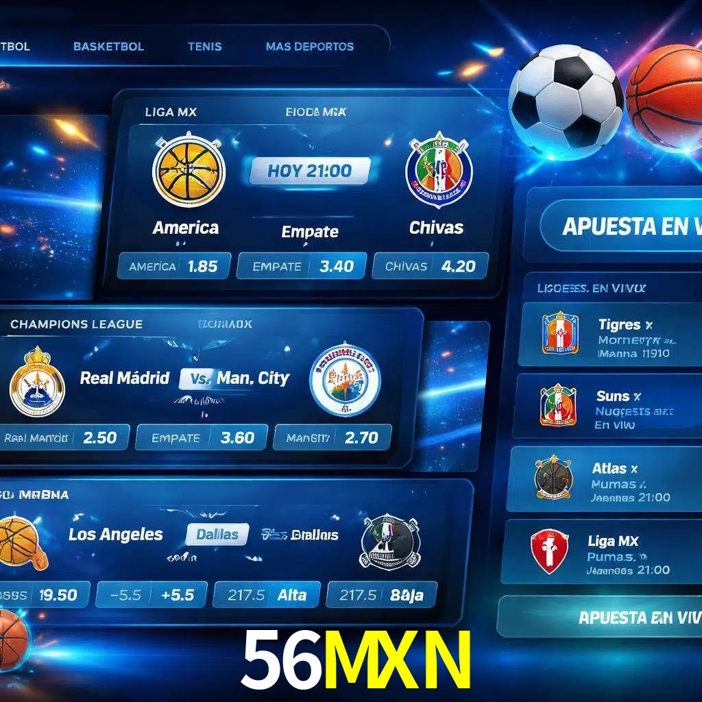Mercados de apuestas deportivas 56MXN para jugadores en México